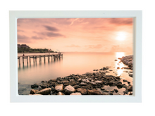 Load image into Gallery viewer, Wood Square Frame White Coated