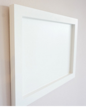Load image into Gallery viewer, Wood Square Frame White Coated