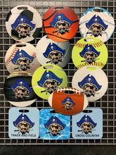 Load image into Gallery viewer, Aluminum 2 Sided Bag Tag