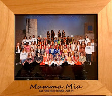 Load image into Gallery viewer, Wood Photo Engraved Frame