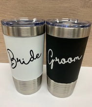 Load image into Gallery viewer, Silicone Grip 20 oz Tumblers with Clear Lid