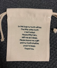 Load image into Gallery viewer, Tooth Fairy Canvas Bag