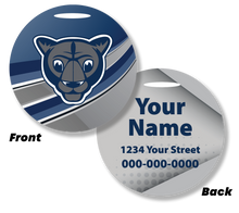 Load image into Gallery viewer, HSSD Aluminum 2 Sided Bag Tag - Personalized