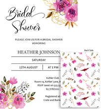 Load image into Gallery viewer, Bridal Shower Invitation - Vertical
