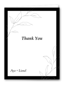 Thank You Cards (Folded)